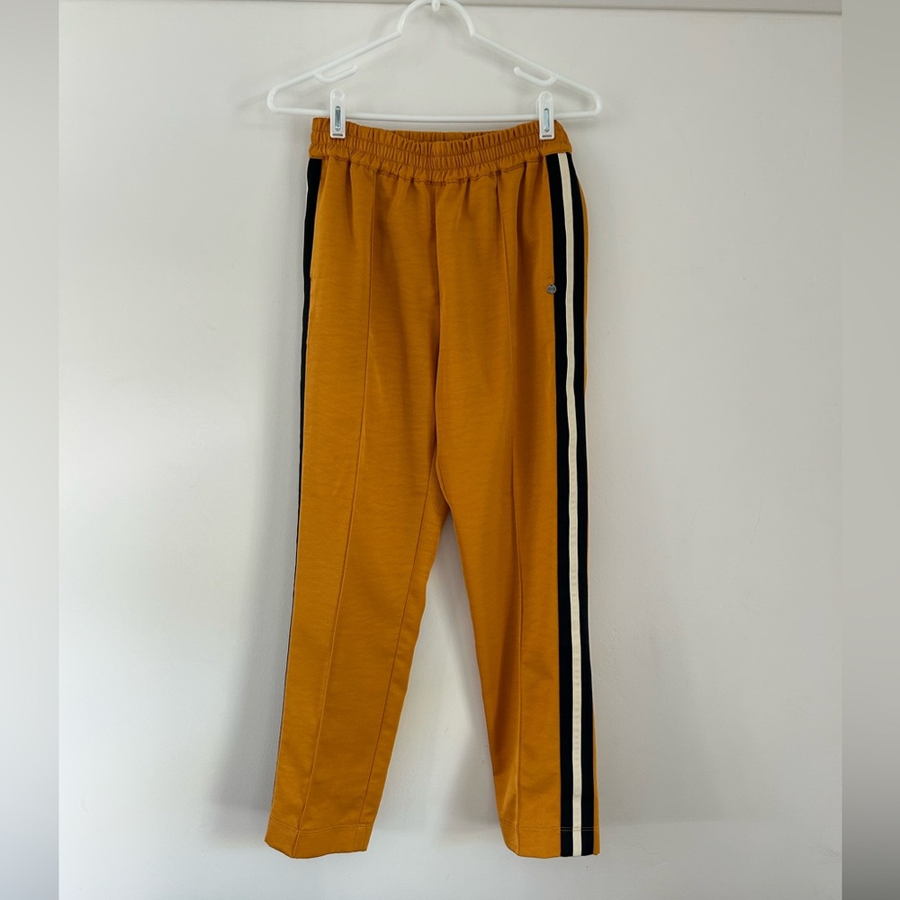 Scotch and Soda Boys Edition Mustard Yellow Track Trouser Pant Size XS